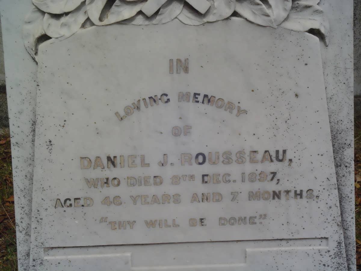 ROUSSEAU Daniel J. -1897