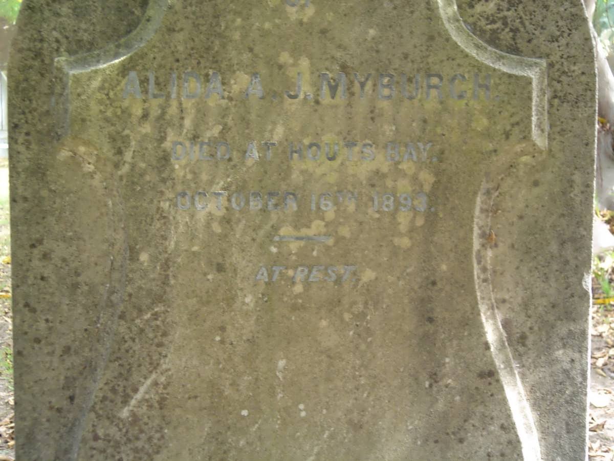 MYBURG Alida A.J. -1893
