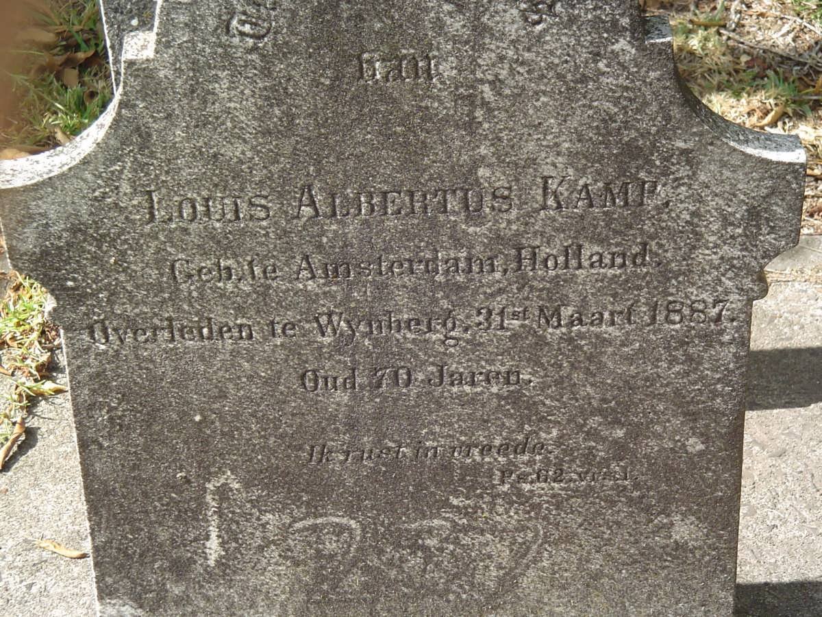 KAMP Louis Albertus -1887