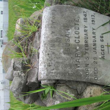 CLOETE Susan Mary 1847-1913