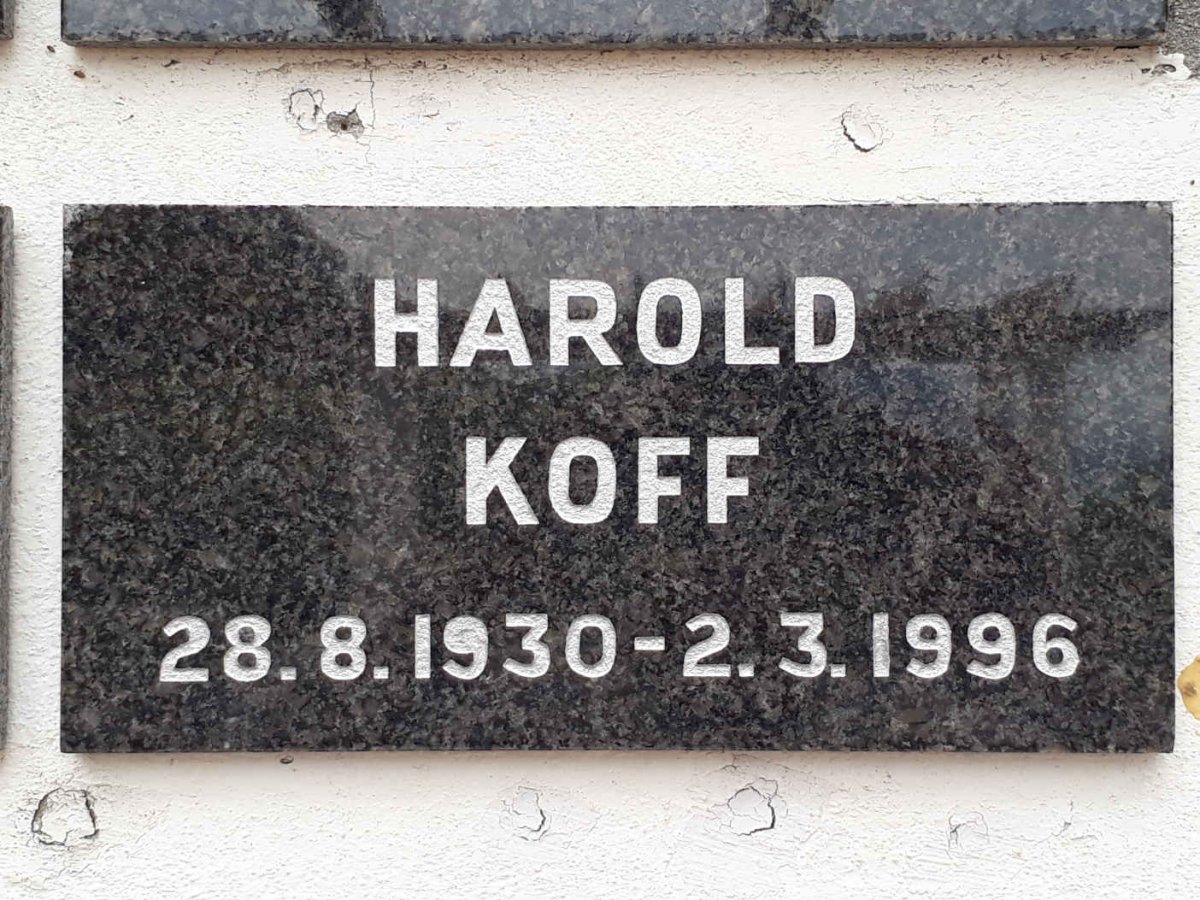 KOFF Harold 1930-1996