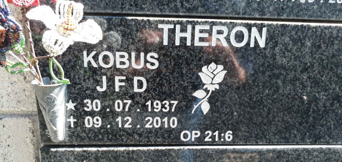 THERON J.F.D. 1937-2010