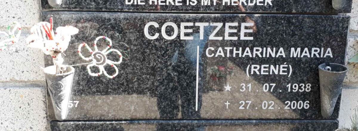 COETZEE Catharina Maria 1938-2006