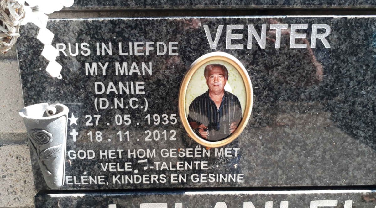 VENTER D.N.C. 1935-2012