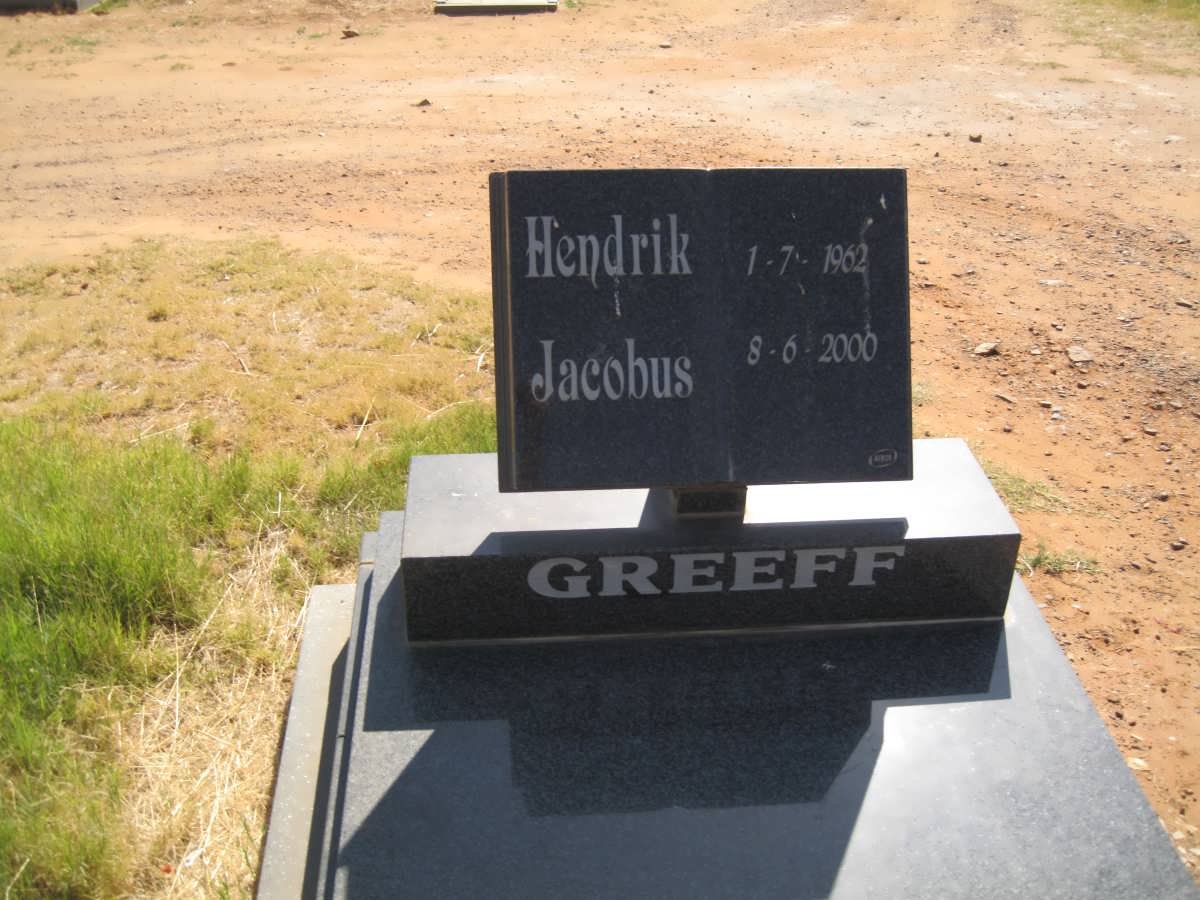 GREEFF Hendrik Jacobus 1962-2000