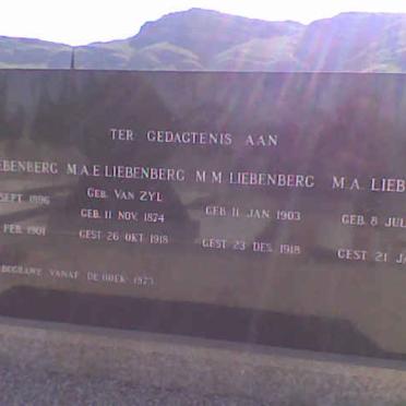LIEBENBERG family