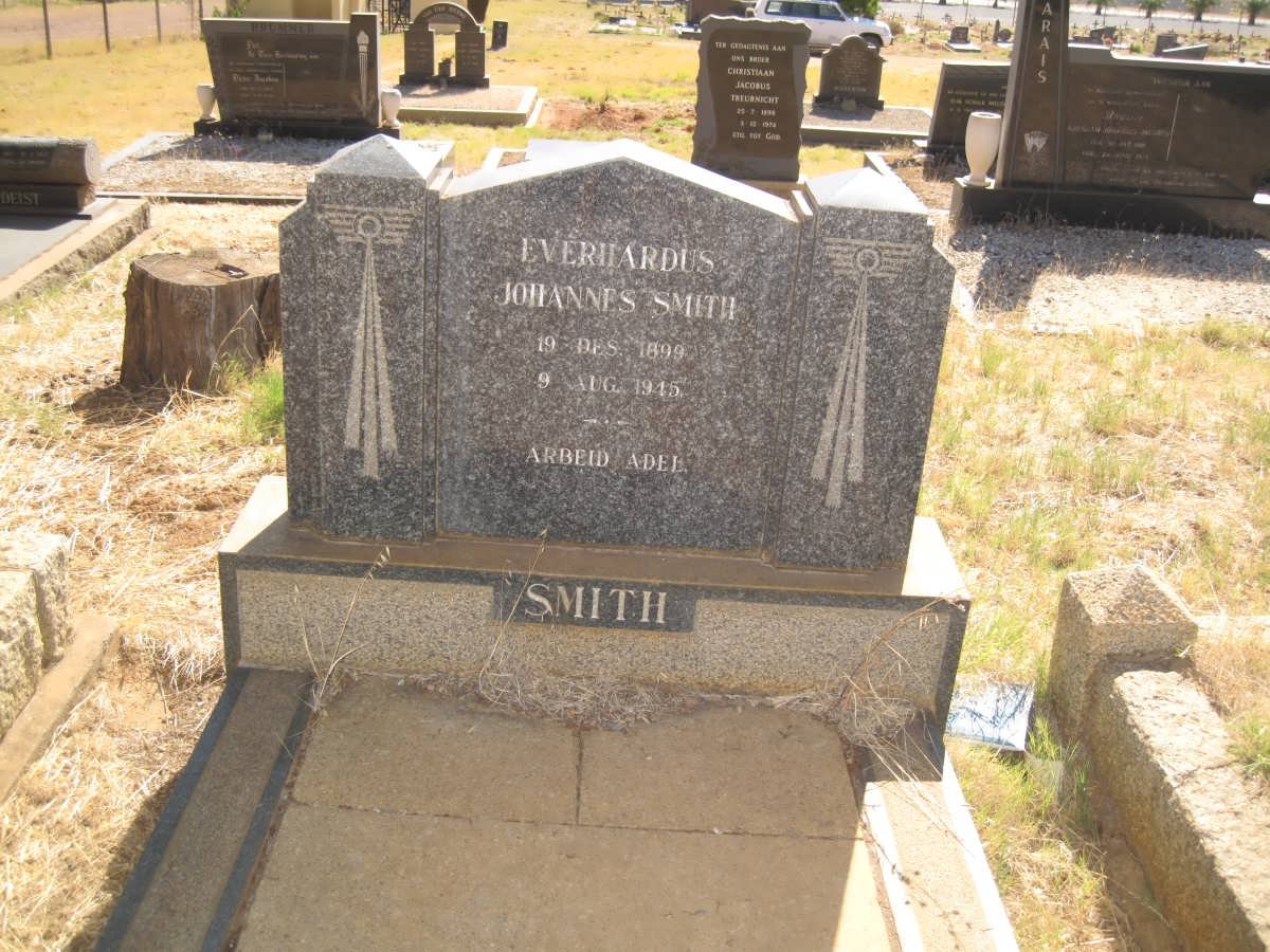 SMITH Everhardus Johannes 1899-1945