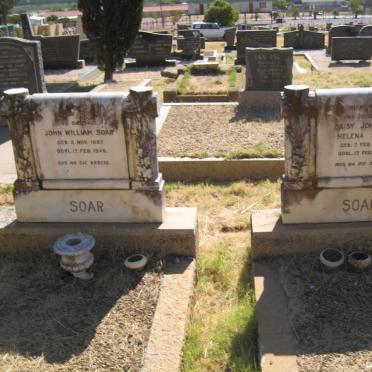 SOAR John William 1887-1946 &amp; Daisy Johanna Helena 1887-1967