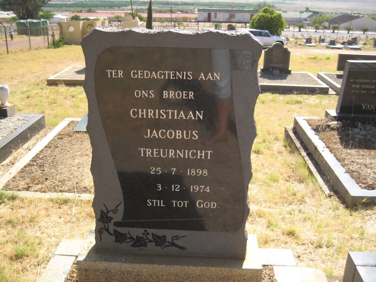 TREURNICH Christiaan Jacobus 1898-1974