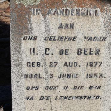 BEER H.C., de 1877-1953