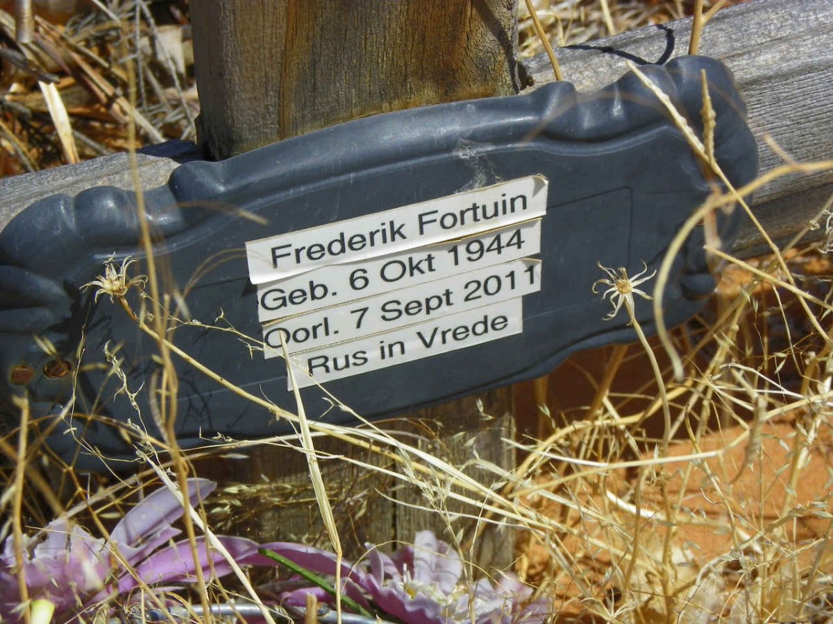 FORTUIN Frederik 1944-2011