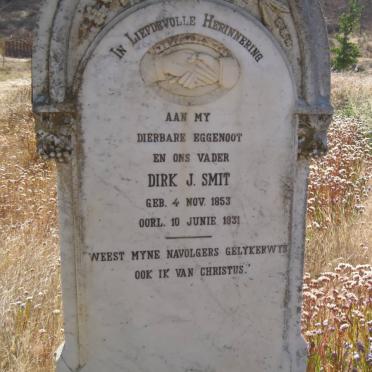 SMIT Dirk J. 1853-1931