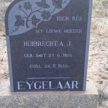 EYGELAAR Huibrecht A.J. 1866-1955