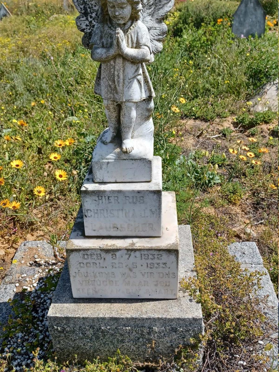 LAUBSCHER Christina J.M. 1932-1933