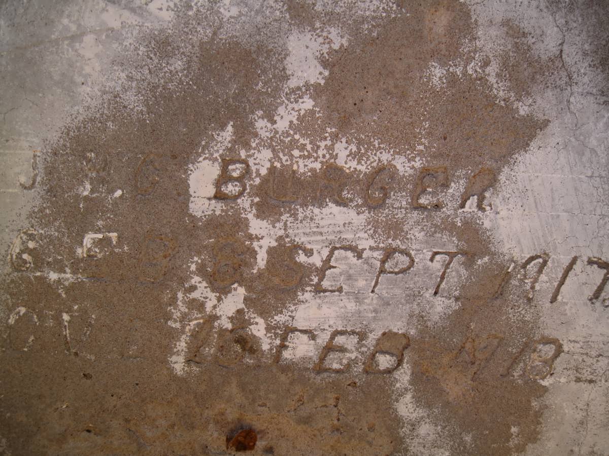 BURGER J.?.G. 1917-1918