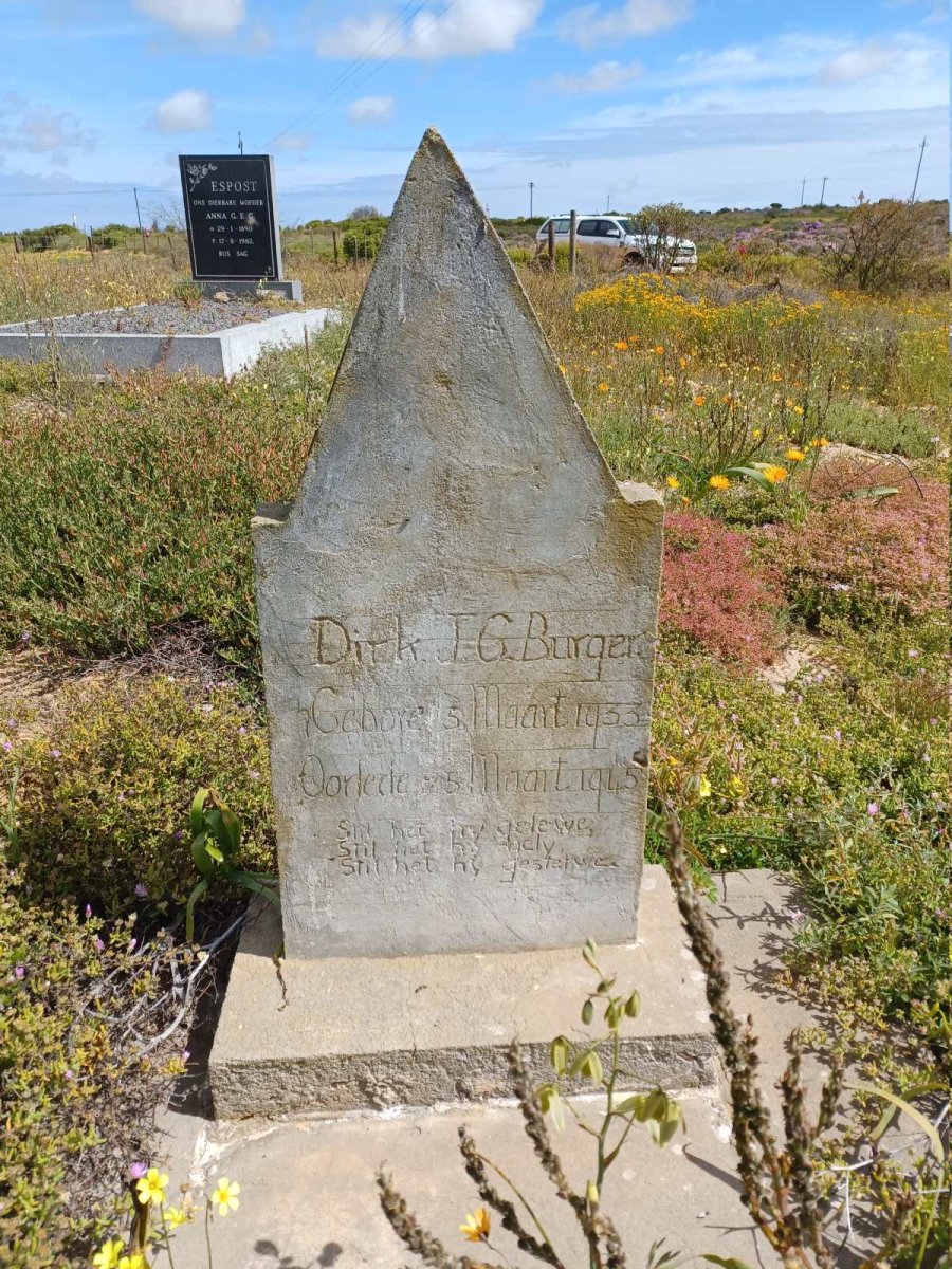 BURGER Dirk J.G. 1933-1945