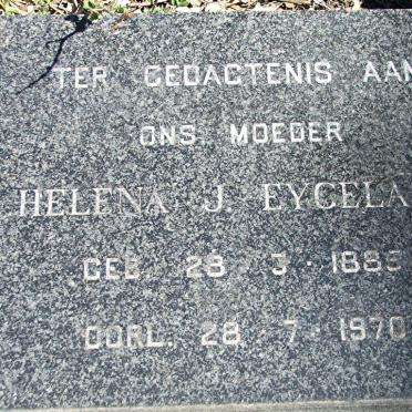 EYGELAAR Helena J. 1885-1970
