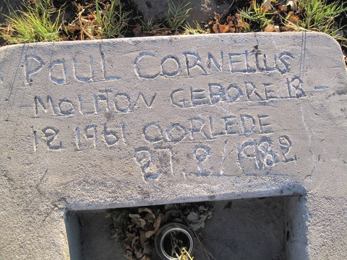 MOUTON Paul Cornelius 1961-1982