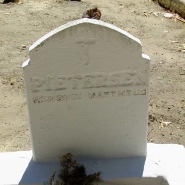 PIETERSEN Hendrik Mattheus 194?-????