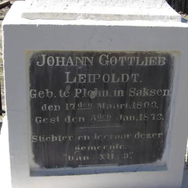 LEIPOLDT Johann Gottlieb 1803-1872
