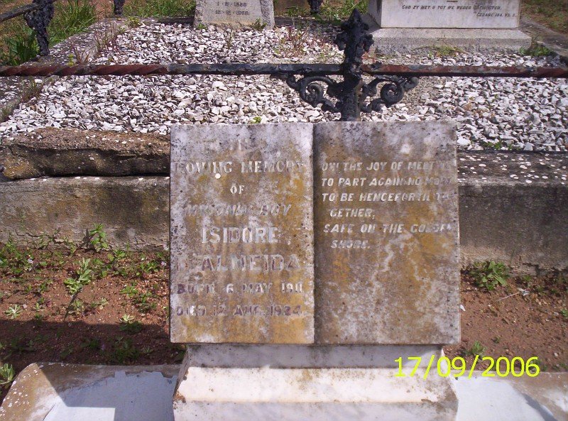 ALMEIDA Isidore 1911-1924