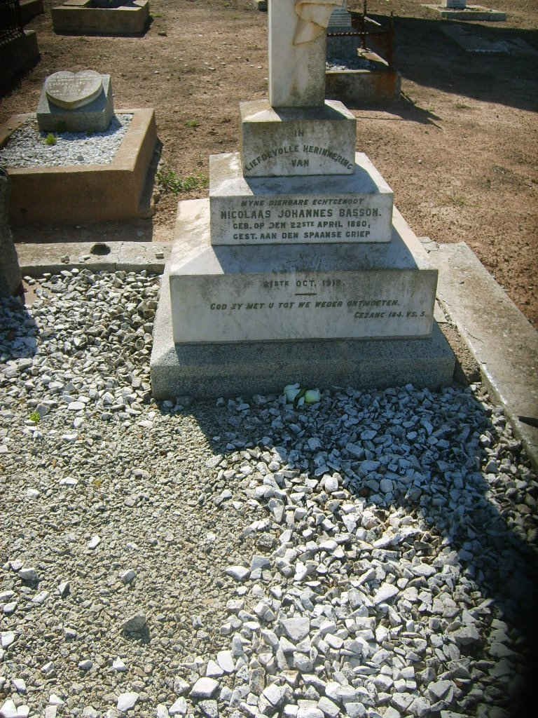 BASSON Nicolaas Johannes 1880-1918