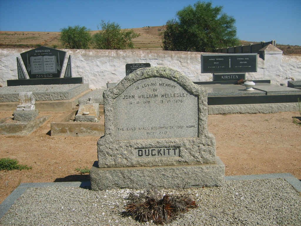 DUCKITT John William Wellesley 1910-1975