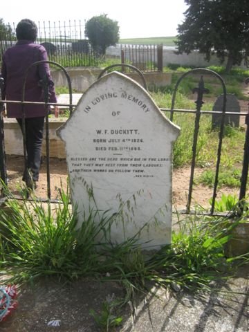DUCKITT W.F. 1826-1885