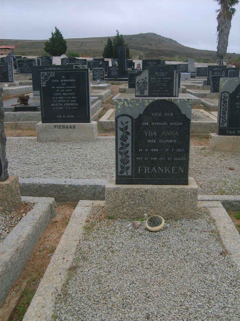 FRANKEN Yda Anna nee DELPORT 1898-1967