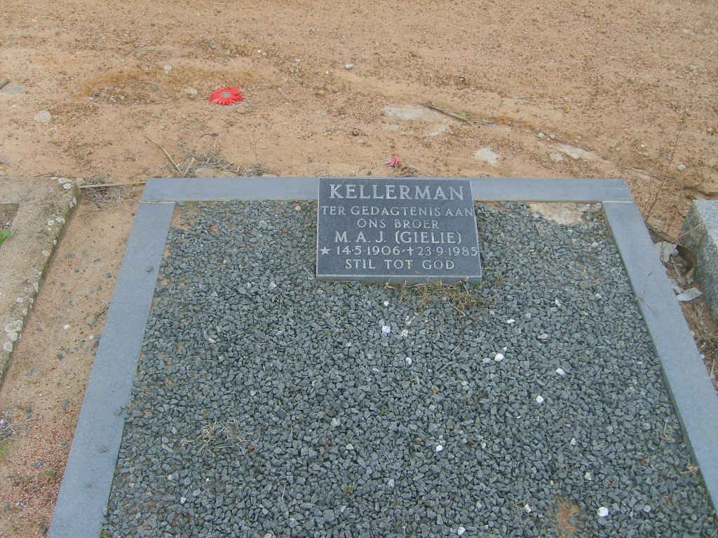 KELLERMAN M.A.J. 1906-1985