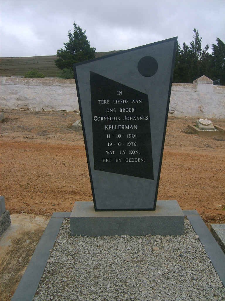 KELLERMAN Cornelius Johannes 1901-1976