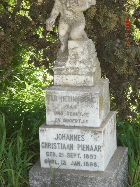 PIENAAR Johannes Christiaan 1897-1898