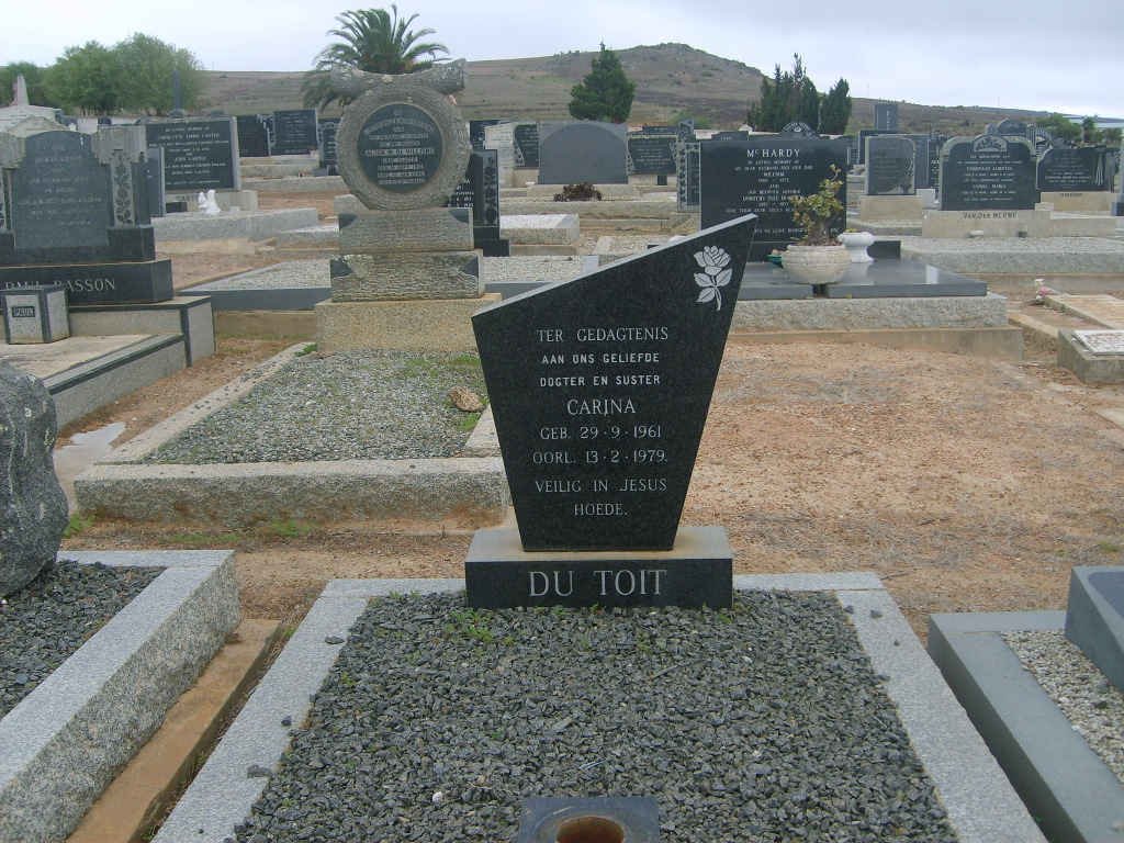 TOIT Carina, du 1961-1979