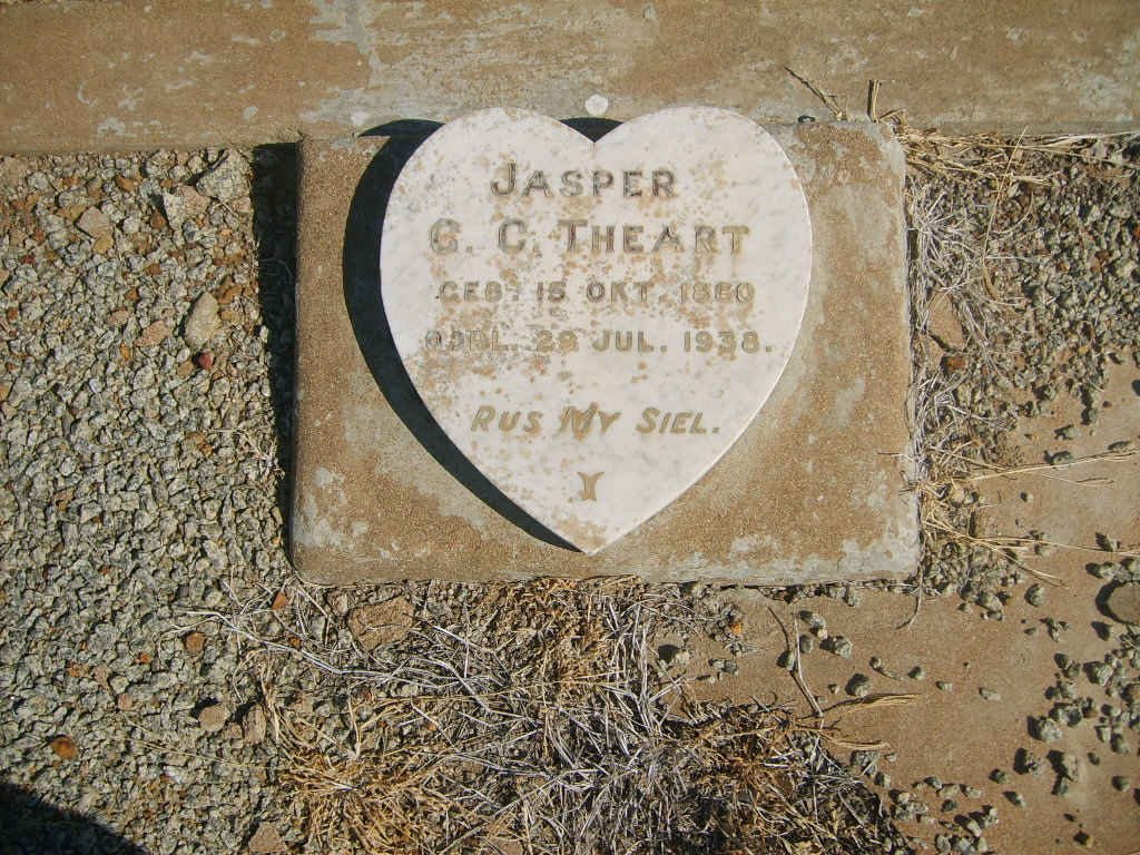 THEART Jasper G.C. 1860-1939