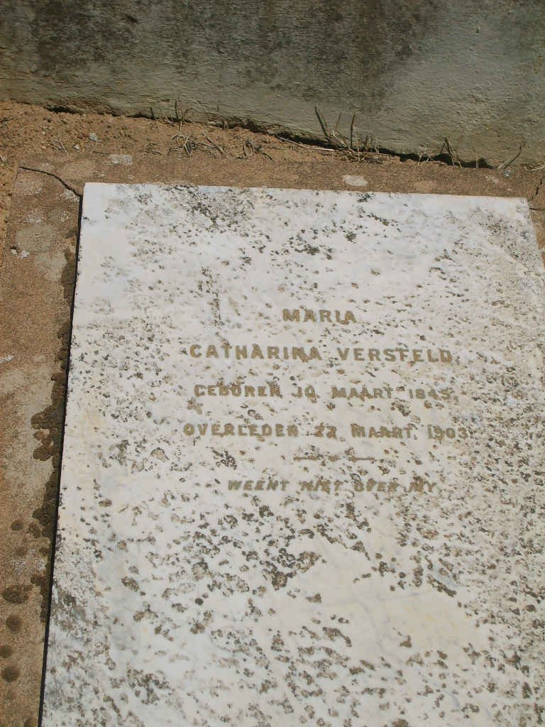VERSFELD Maria Catharina 1845-1903