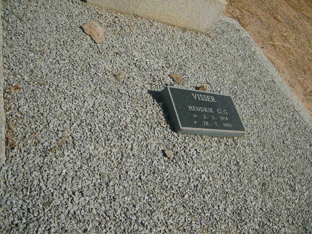 VISSER Hendrik G.G. 1914-1993