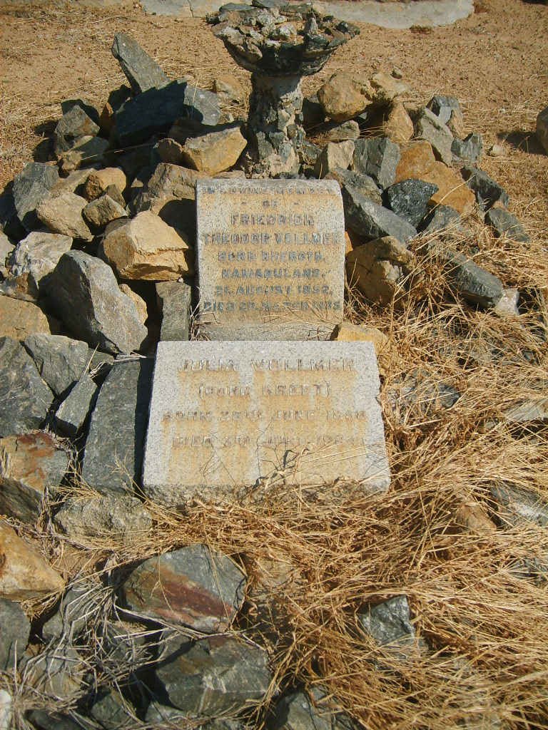 VOLLMER Friedrich Theodor 1852-1935 &amp; Julie GREEFF 18??-19??