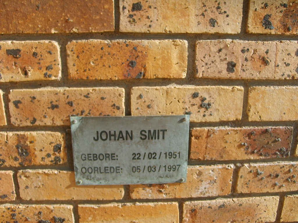 SMIT Johan 1951-1997