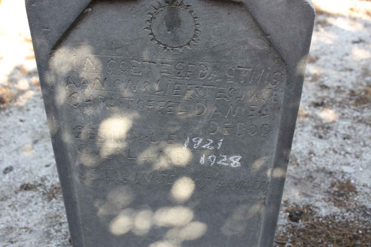 BOD Christoffel Daniel, de 1921-1928