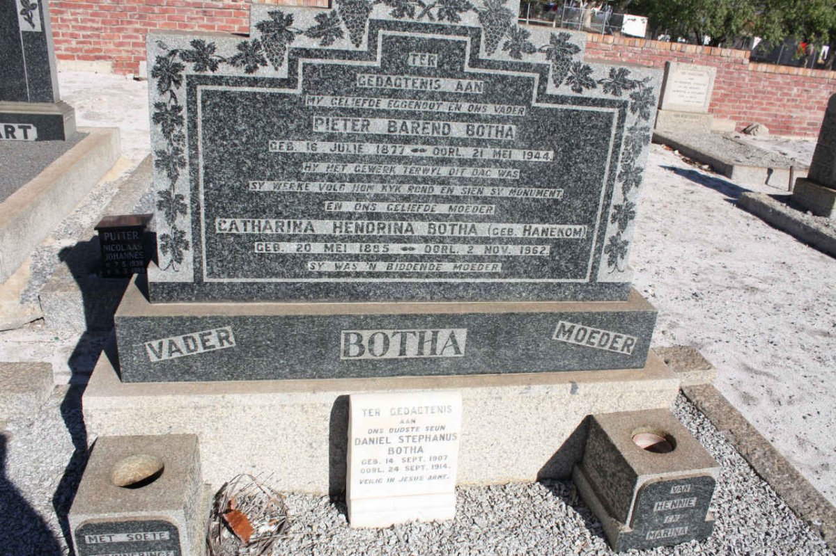 BOTHA :: HANEKOM