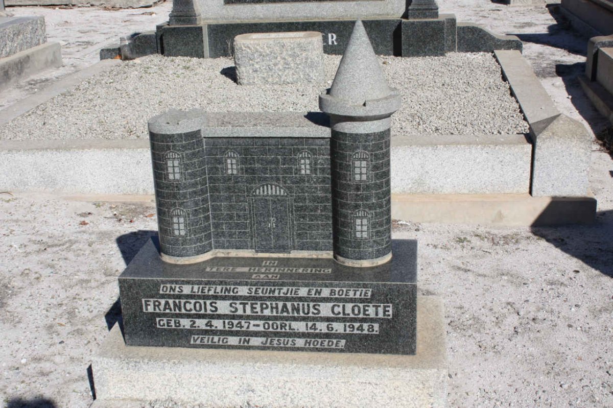 CLOETE Francois Stephanus 1947-1948