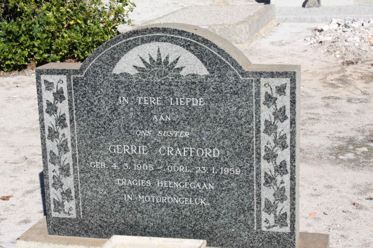 CRAFFORD Gerrie 1905-1959