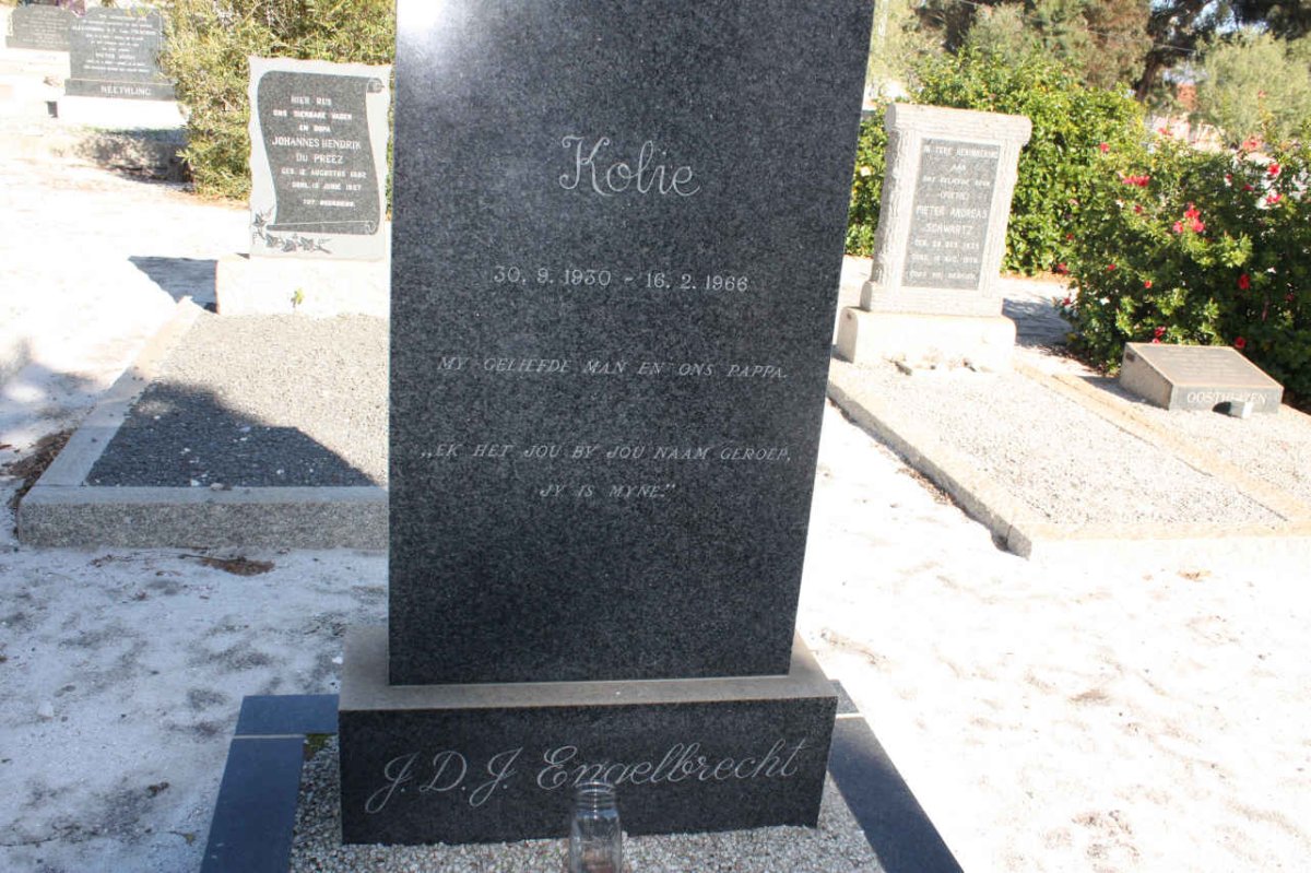 ENGELBRECHT J.D.J. 1930-1966