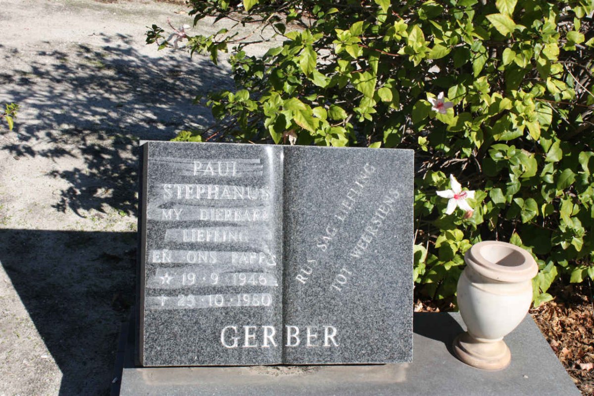 GERBER Paul Stephanus 1946-1980