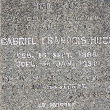 HUGO Gabriel Francois 1866-1938