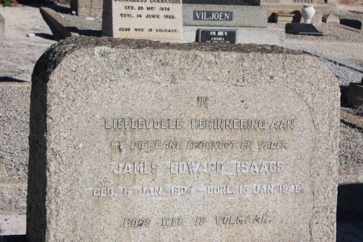 ISAACS James Edward 1904-1946