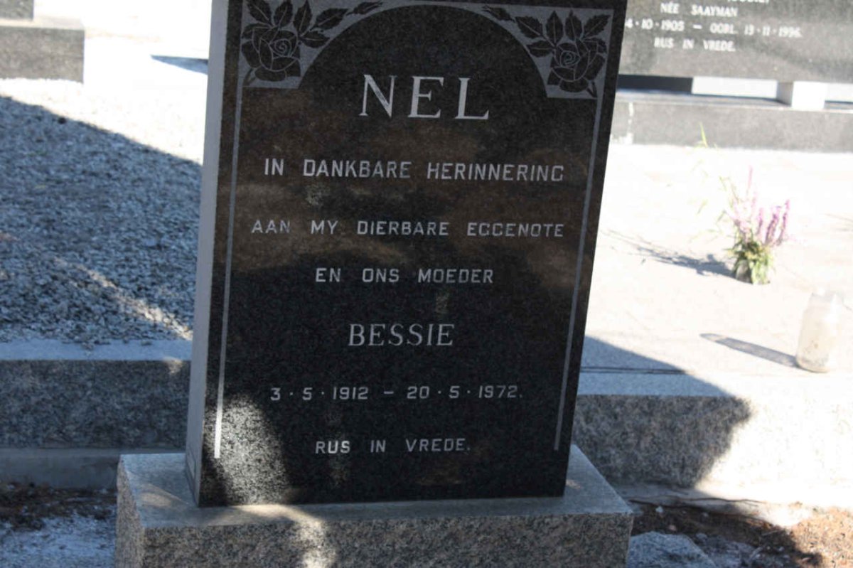 NEL Bessie 1912-1972