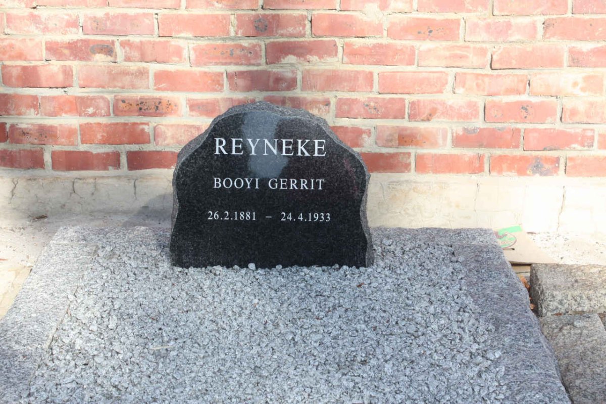 REYNEKE Booyi Gerrit 1881-1933