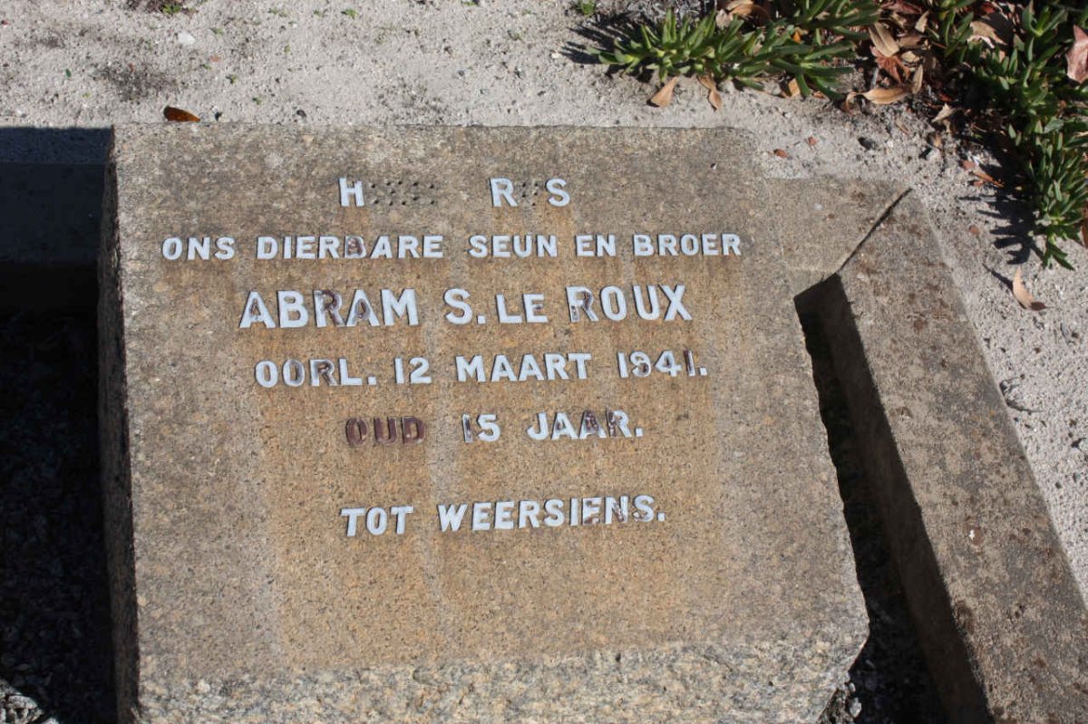 ROUX Abram S., le 1926-1941