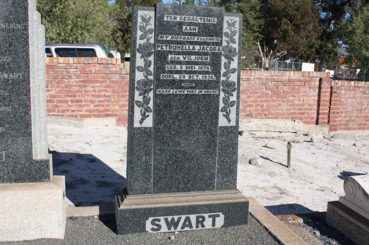 SWART Petronella Jaacoba nee VILJOEN 1876-1936